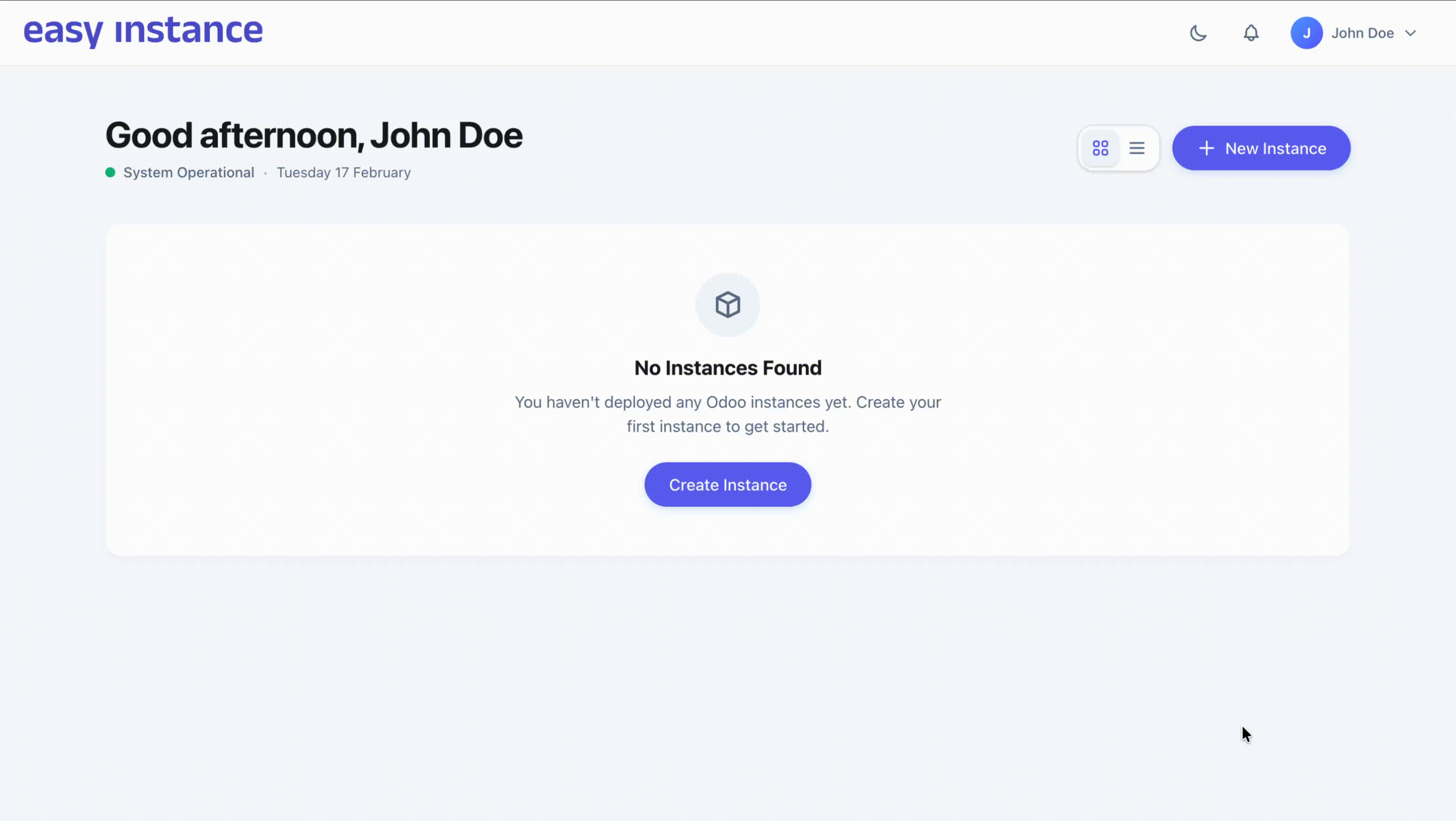 Create Instance