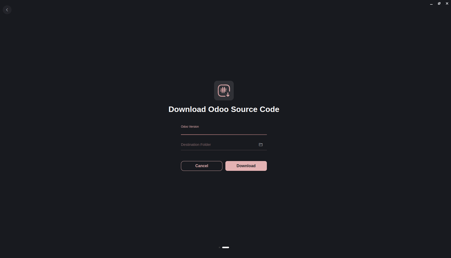 Download Odoo Source