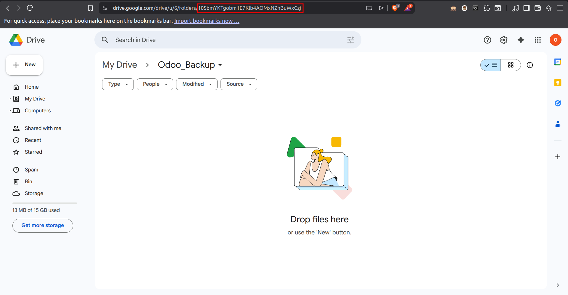 Folder ID Identification