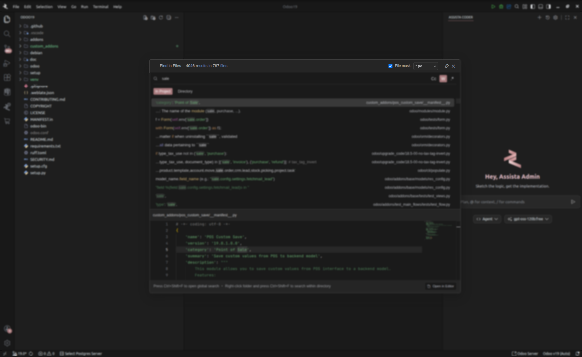 Search Top Bar