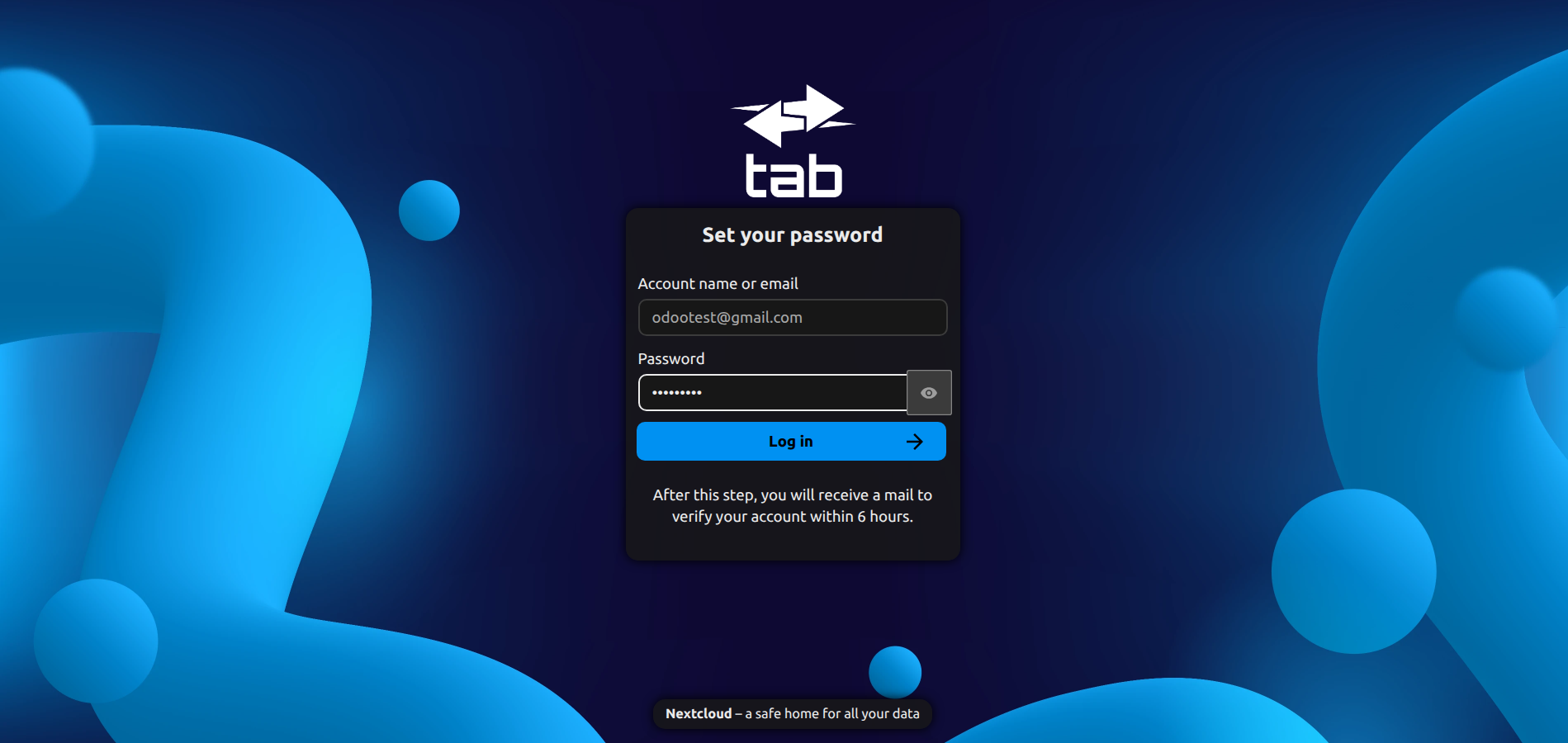 Nextcloud Login