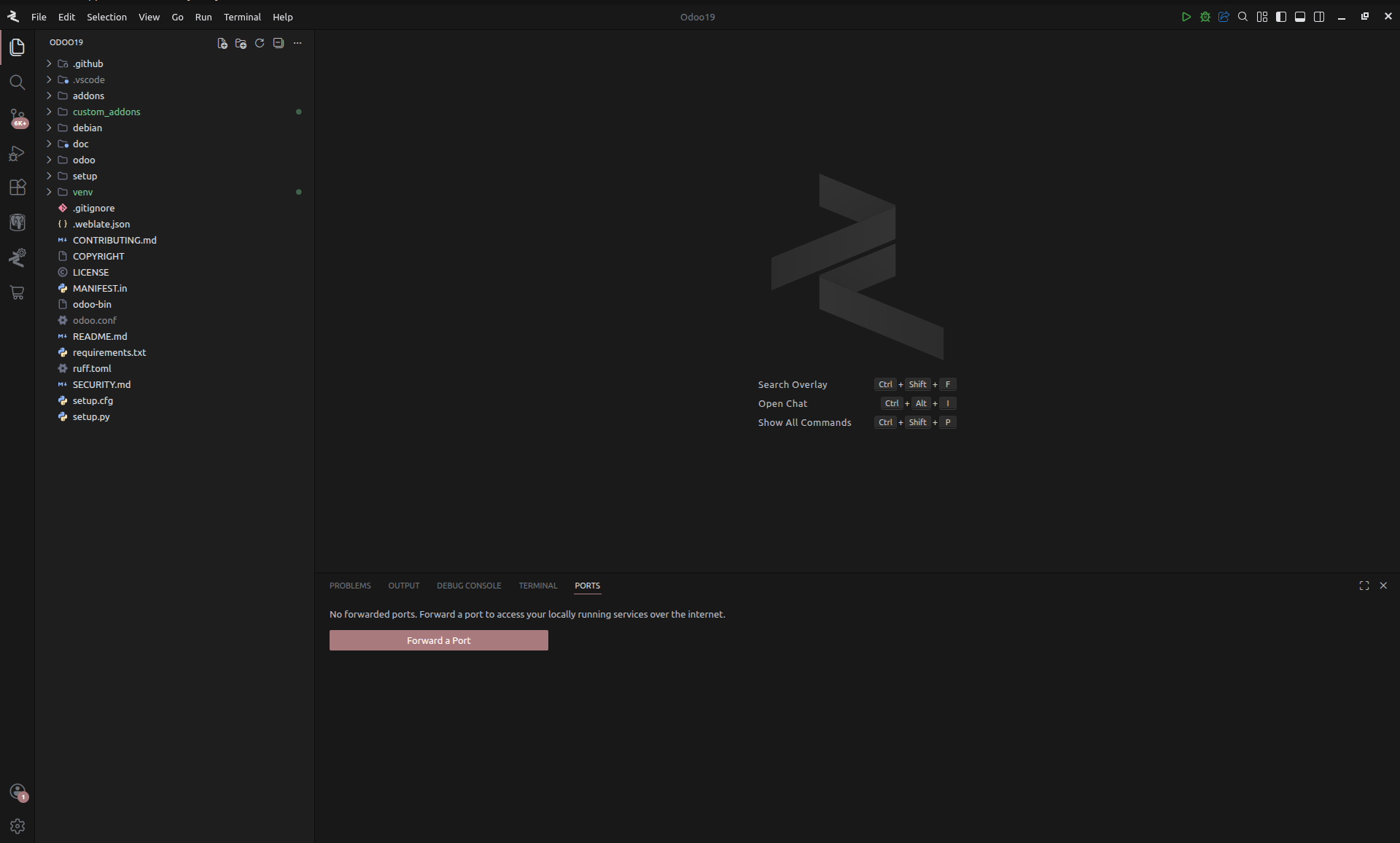PORTS Tab