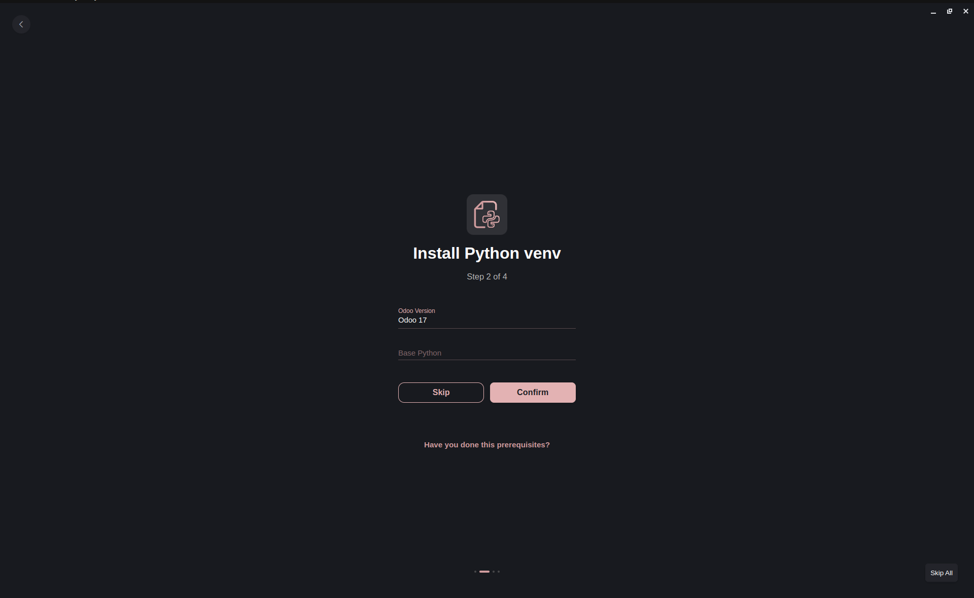 Python Setup
